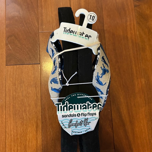 Tidewater "By The Shore" flip-flops with a contoured footbed and arch - Picture 3 of 3